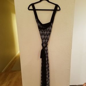 Long Wrap Maxi Dress